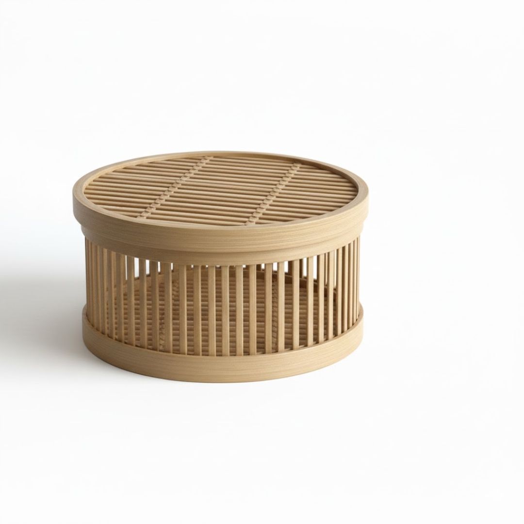 Orion Storage Basket Eco-Friendly Bamboo Organizer